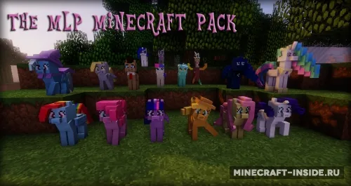 The My Little Pony Model Pack — Minecraft resurs pak, rasm 1