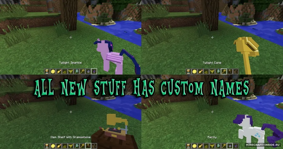 The My Little Pony Model Pack — Minecraft resurs pak, rasm 4