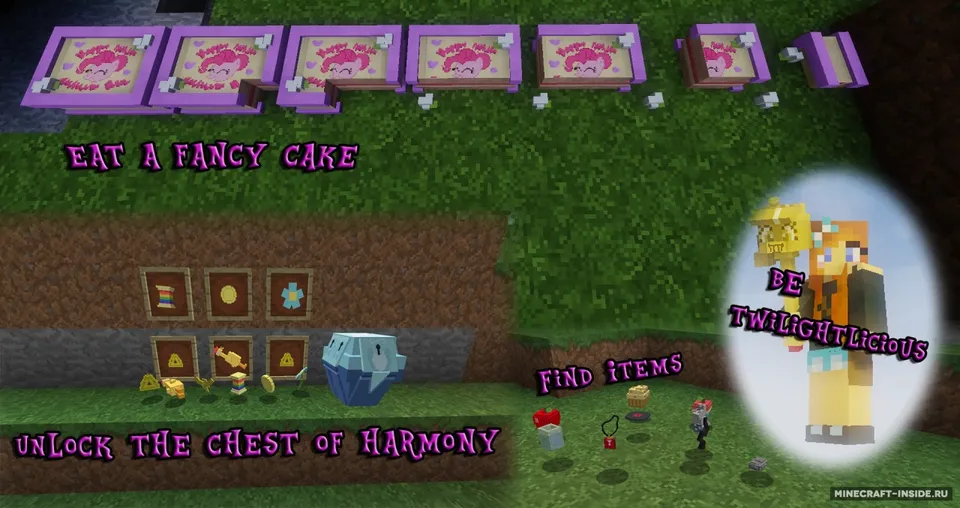 The My Little Pony Model Pack — Minecraft resurs pak, rasm 5