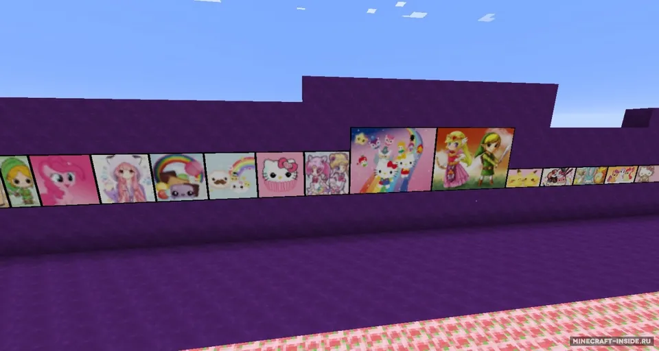 Kawaii World — Minecraft resurs pak, rasm 8