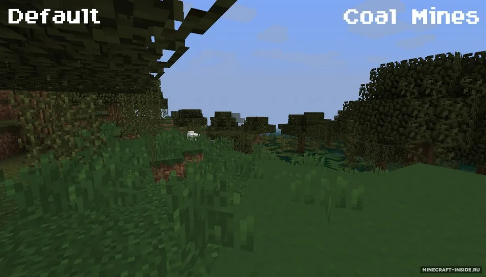 Coal Mines — Minecraft resurs pak, rasm 5