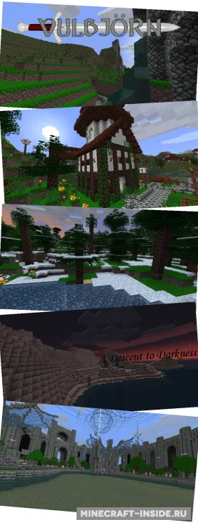 Vulbjörn — Minecraft resurs pak, rasm 2