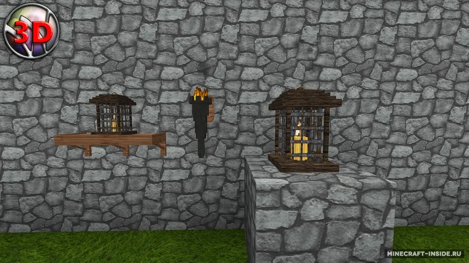 Wolion 3D — Minecraft resurs pak, rasm 2