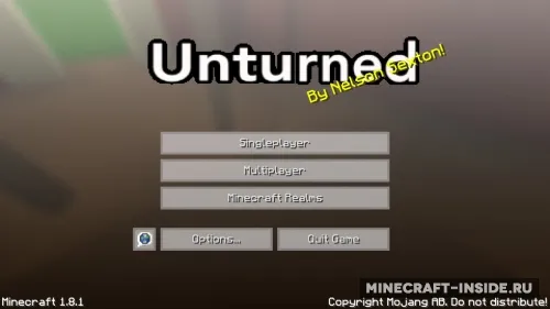Unturned — Minecraft resurs pak, rasm 1