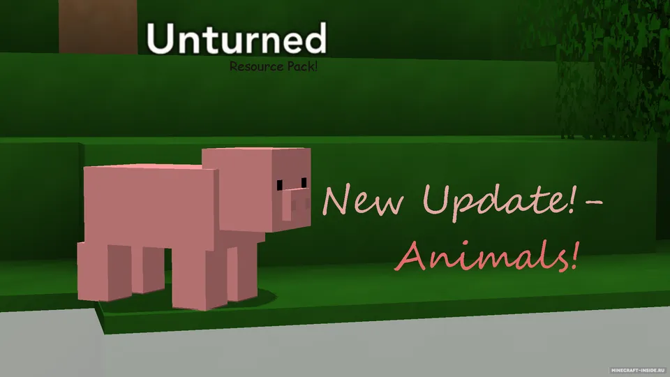 Unturned — Minecraft resurs pak, rasm 7