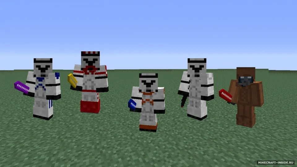 Star Wars: The Creeper Wars! — Minecraft resurs pak, rasm 5