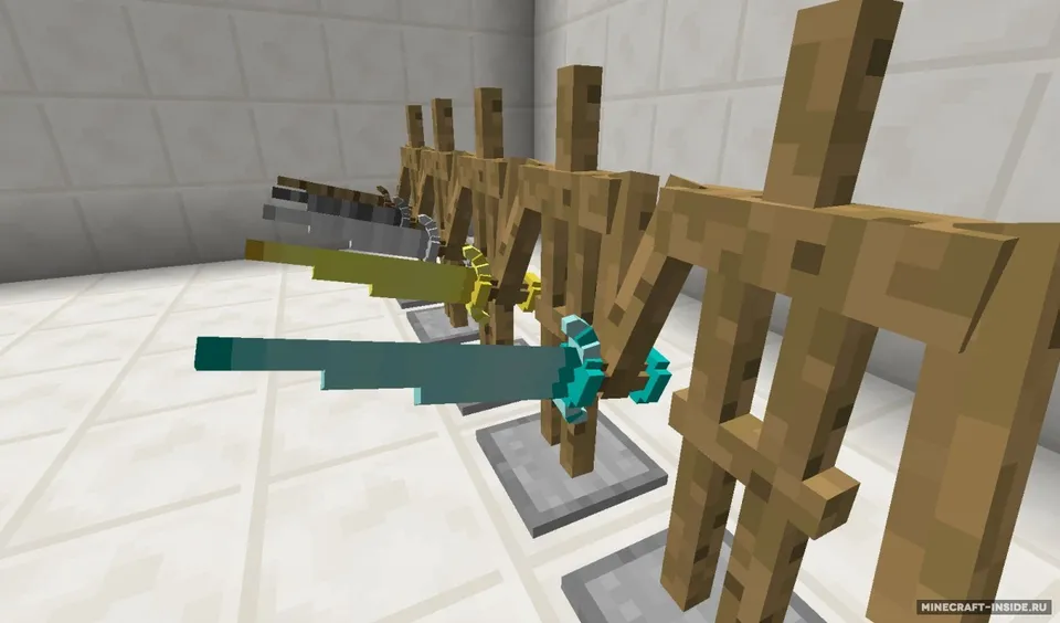 3D Sword Packs — Minecraft resurs pak, rasm 2