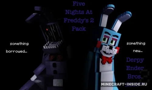 Derpy Ender Bros – FNaF 2 — Minecraft resurs pak, rasm 1