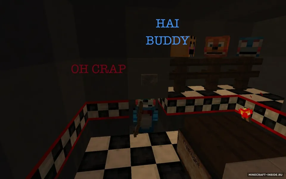 Derpy Ender Bros – FNaF 2 — Minecraft resurs pak, rasm 4