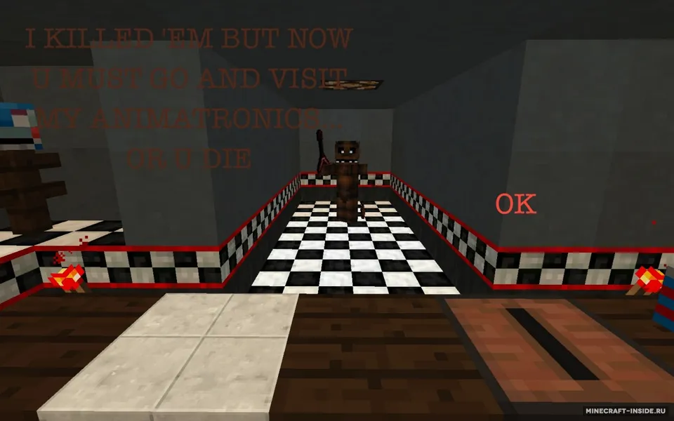 Derpy Ender Bros – FNaF 2 — Minecraft resurs pak, rasm 8