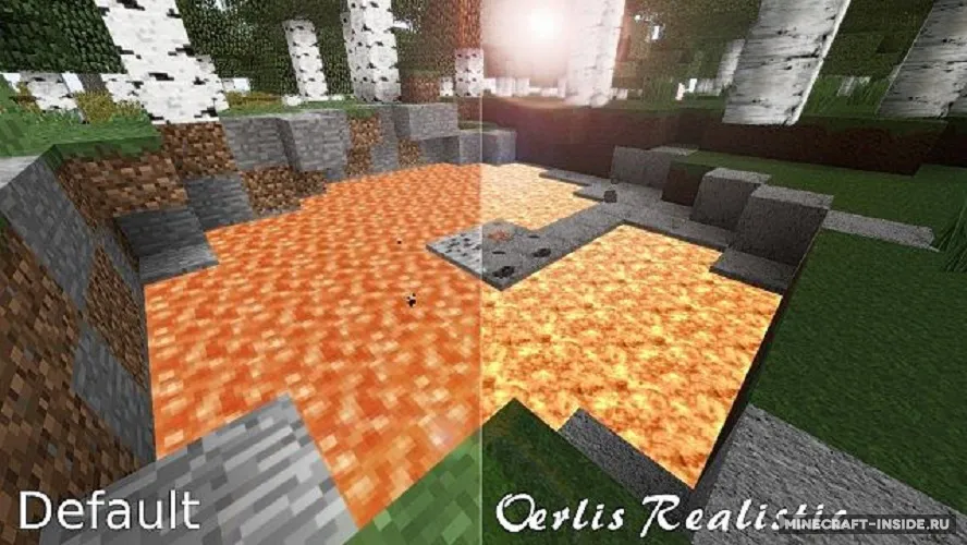 Oerlis Realistic — Minecraft resurs pak, rasm 2
