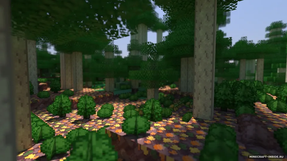 Fire Leaf — Minecraft resurs pak, rasm 5