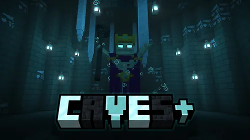Caves+: The Frozen Caves — Minecraft mod, rasm 1