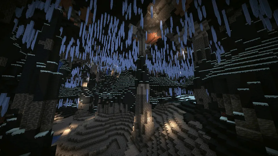 Caves+: The Frozen Caves — Minecraft mod, rasm 2