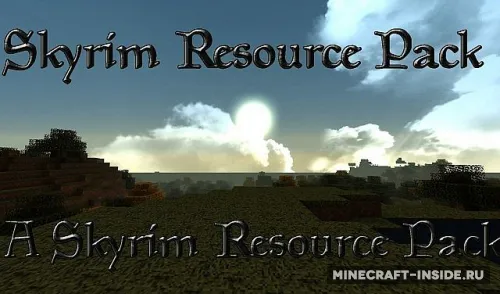 Zombie’s Skyrim — Minecraft resurs pak, rasm 1