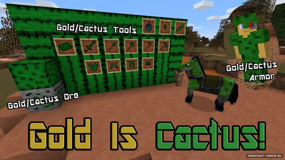 CACTUS.EXE — Minecraft resurs pak, rasm 2