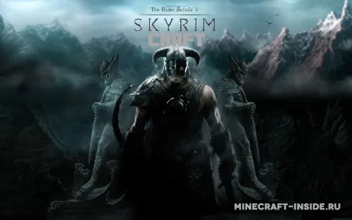 SkyrimCraft 2.0 — Minecraft resurs pak, rasm 1