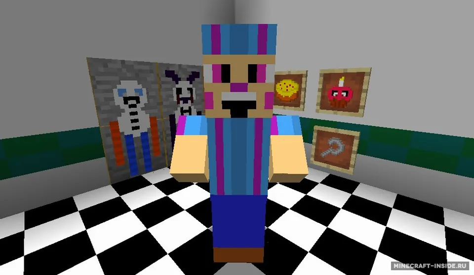Five Nights at Freddy's 2 — Minecraft resurs pak, rasm 7