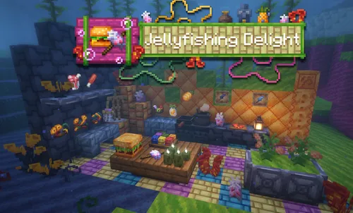 Jellyfishing Delight — Minecraft mod, rasm 1