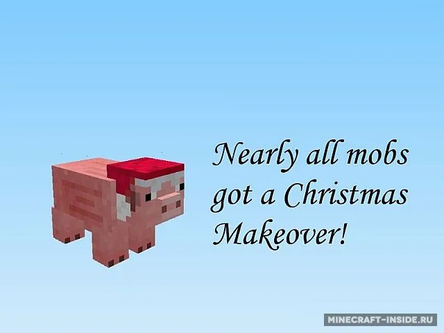 Christmas Overhaul — Minecraft resurs pak, rasm 2