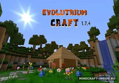 Evolutrium Craft HD — Minecraft resurs pak, rasm 1