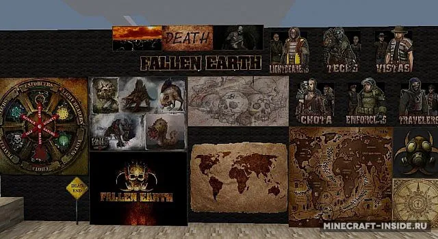 Fallen Earth — Minecraft resurs pak, rasm 2