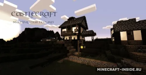 CastleCraft — Minecraft resurs pak, rasm 1