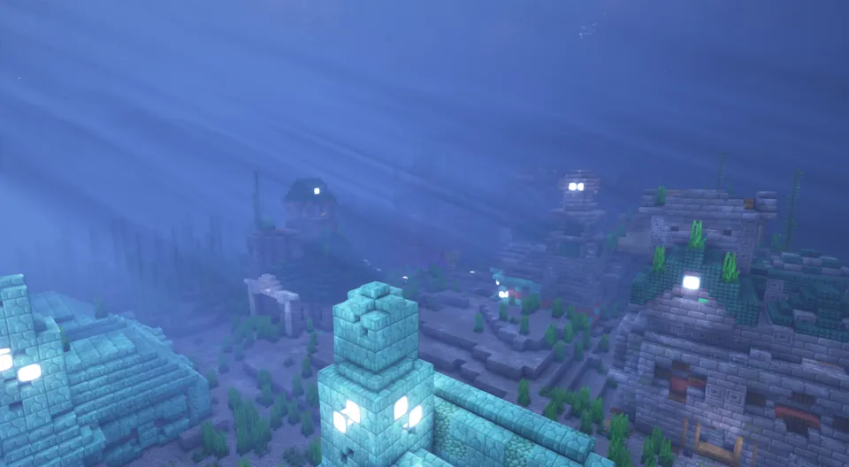 Hopo Better Underwater Ruins — Minecraft mod, rasm 7