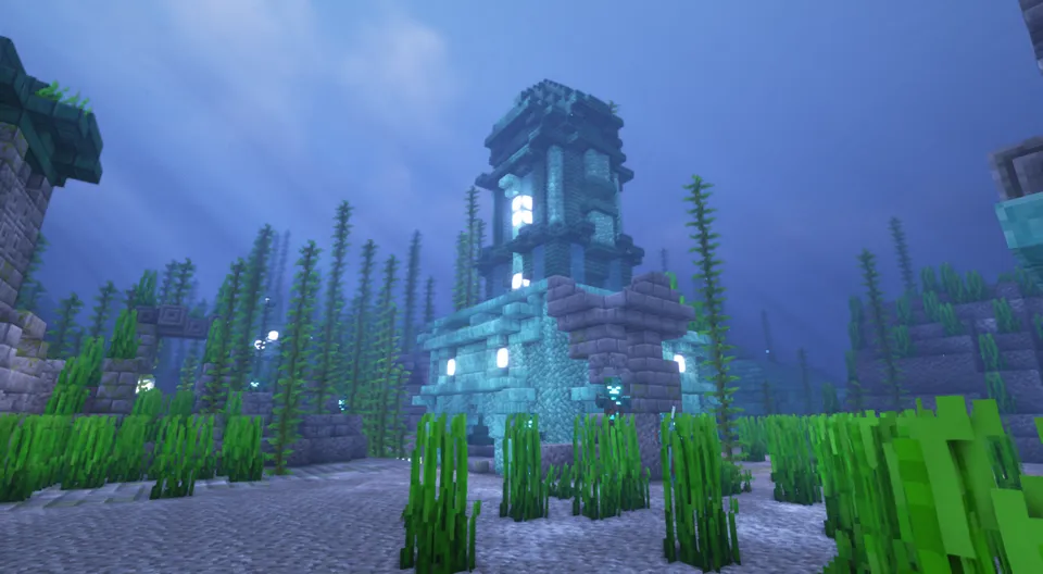 Hopo Better Underwater Ruins — Minecraft mod, rasm 8