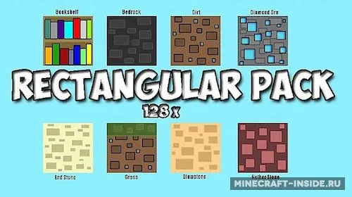 Rectangular — Minecraft resurs pak, rasm 1