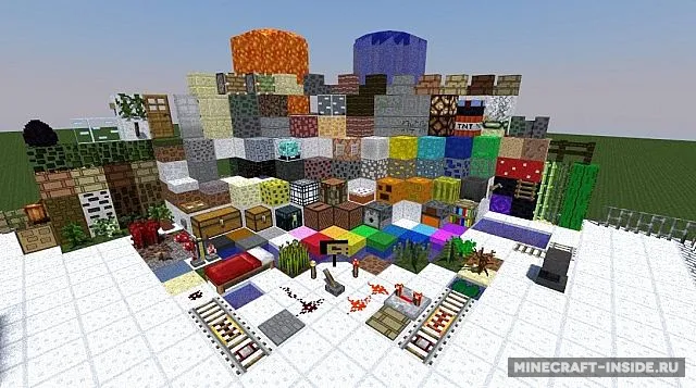 Rectangular — Minecraft resurs pak, rasm 2