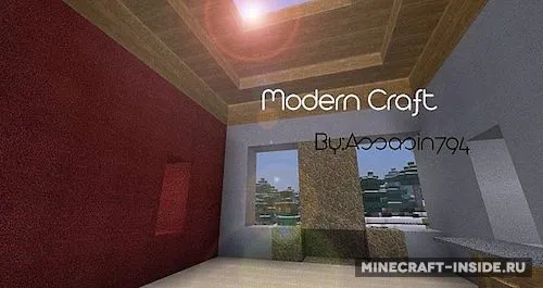 Modern Craft HD — Minecraft resurs pak, rasm 1