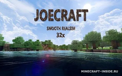 JoeCraft Smooth Realism — Minecraft resurs pak, rasm 1