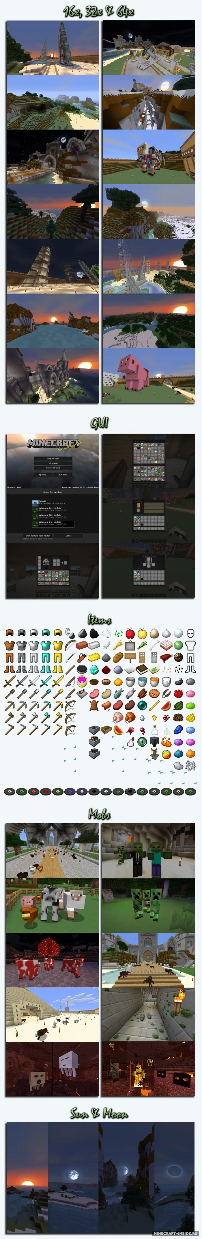 Defscape — Minecraft resurs pak, rasm 2