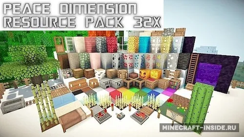 Peace Dimension — Minecraft resurs pak, rasm 1