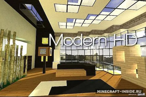 Modern HD — Minecraft resurs pak, rasm 1