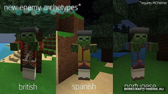 Under The Black Flag — Minecraft resurs pak, rasm 5
