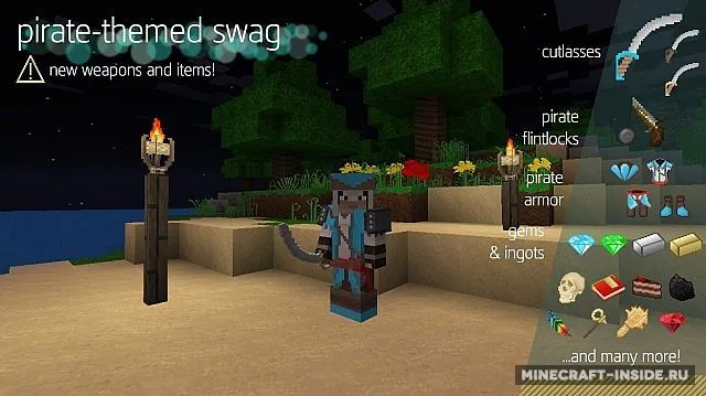 Under The Black Flag — Minecraft resurs pak, rasm 7