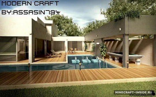 Modern Craft HD — Minecraft resurs pak, rasm 1