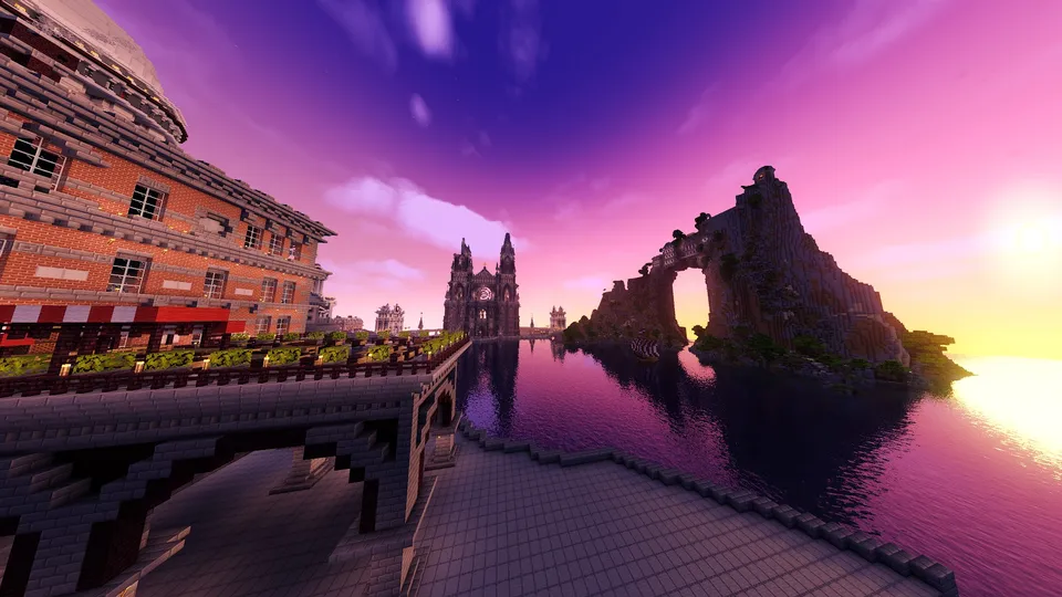 Aurora Fantasy — Minecraft shader, rasm 2