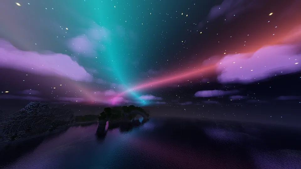 Aurora Fantasy — Minecraft shader, rasm 6