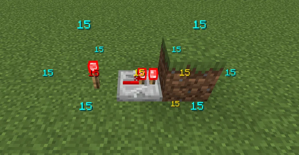 Redstone Signal Visualizer — Minecraft mod, rasm 4