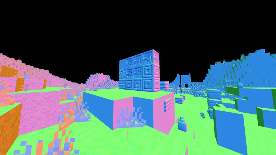 Debug View — Minecraft shader, rasm 3