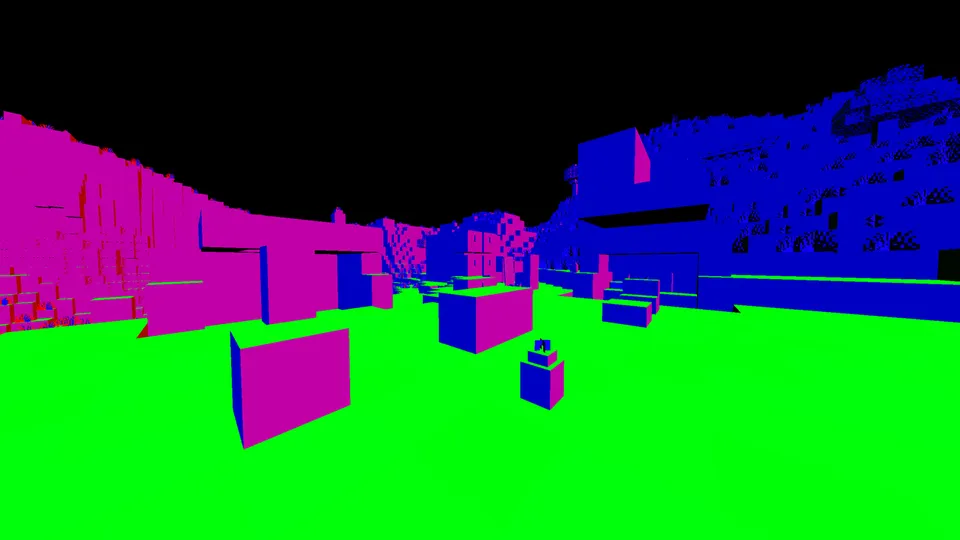 Debug View — Minecraft shader, rasm 6