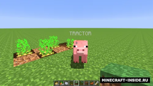 Pig Tractors — Minecraft data pak, rasm 1
