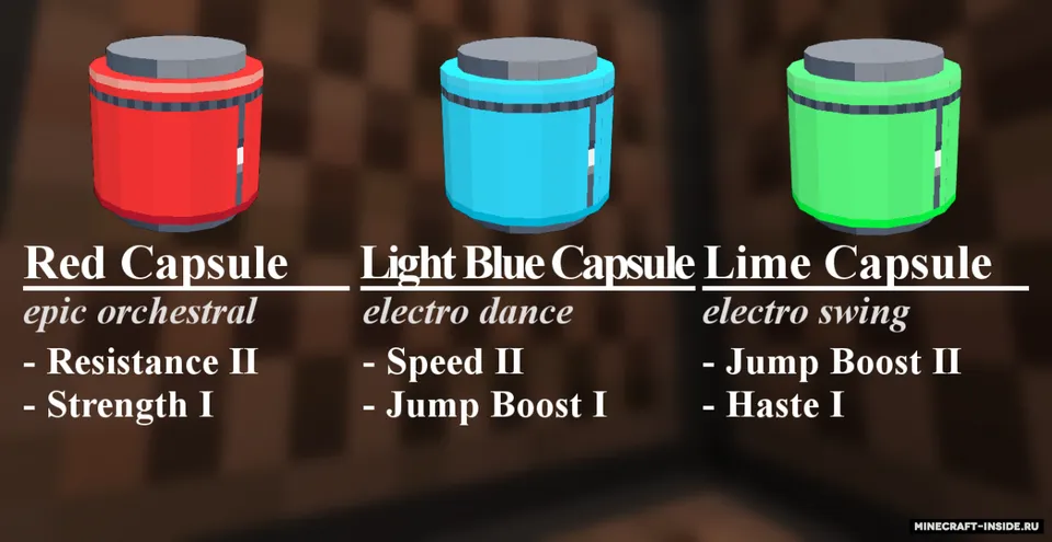 Music Capsules — Minecraft data pak, rasm 4