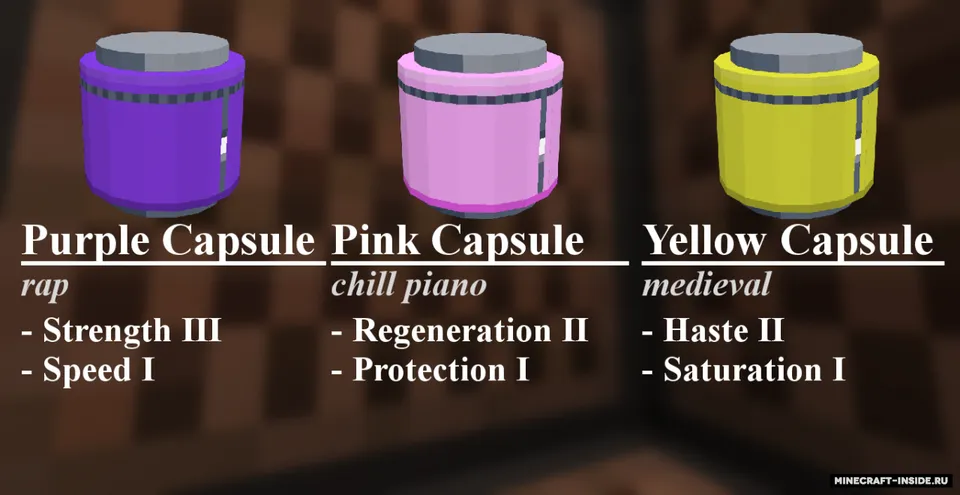 Music Capsules — Minecraft data pak, rasm 5