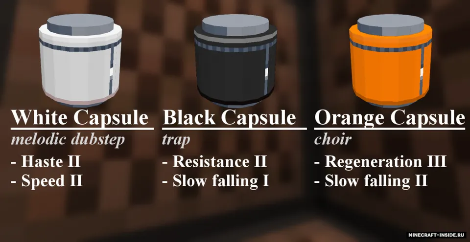 Music Capsules — Minecraft data pak, rasm 6