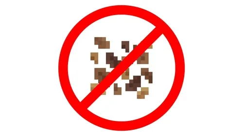 Quruq barglarni o'chirish — Minecraft data pak, rasm 1