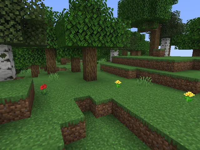 Quruq barglarni o'chirish — Minecraft data pak, rasm 2